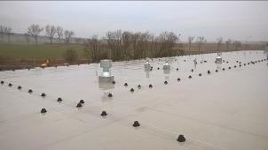 Instalacja odgromowa na folii Piotrowice